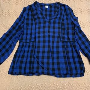 Old Navy Fit and Flair Blouse